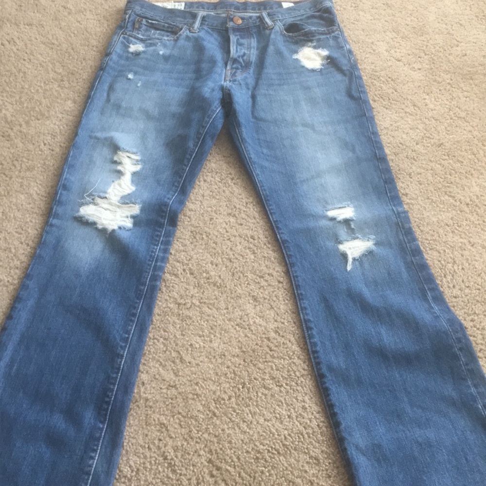 Men's Abercrombie & fitch Distressed jeans